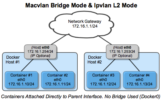 Multiple Ipvlan Hosts